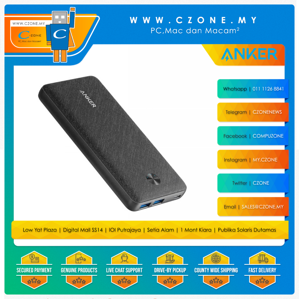 Anker PowerCore III Sense 20K 20W USB-C PD Charger - A1365H11-1