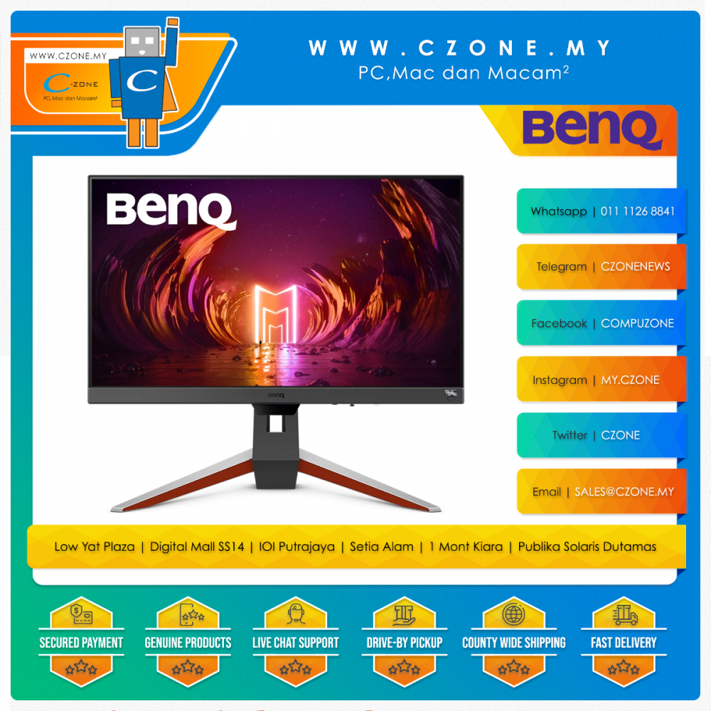 BenQ MOBIUZ EX240 23.8 HDR 165 Hz Gaming Monitor