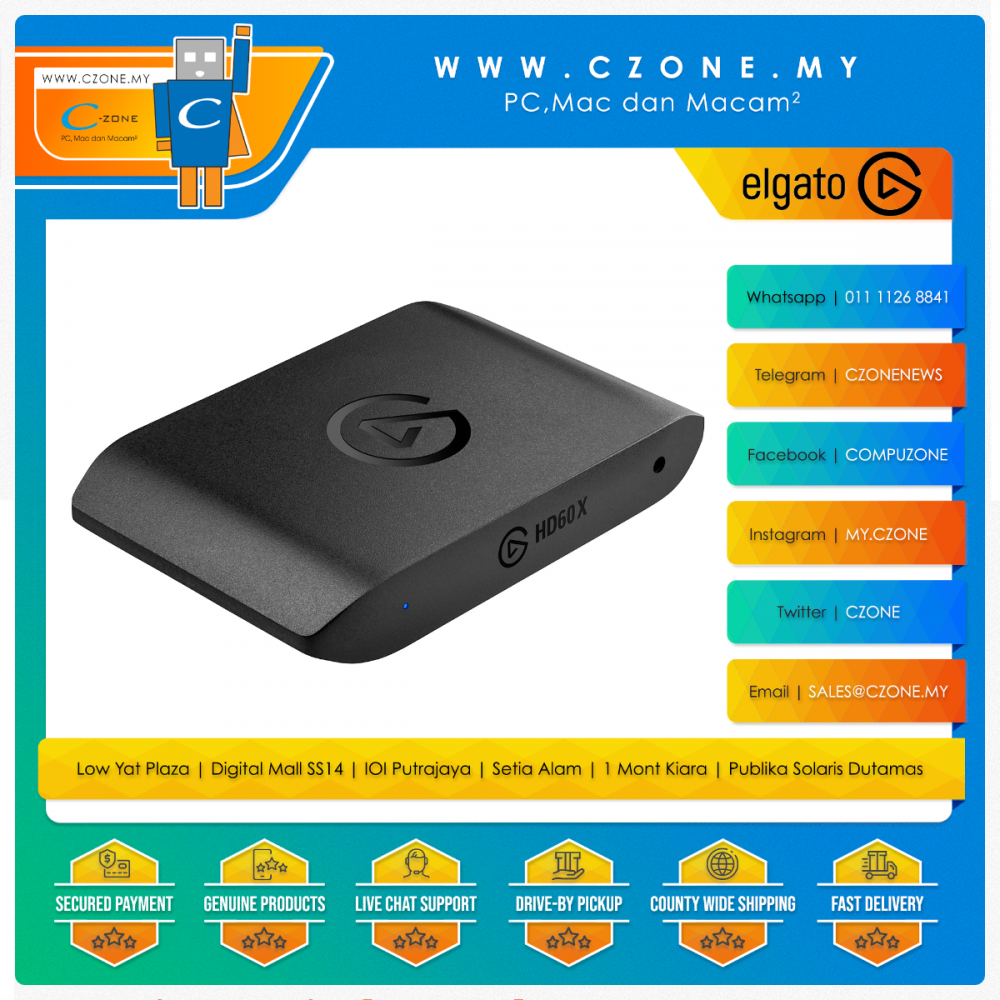 Elgato HD60 X Capture Card External - The IT Gear