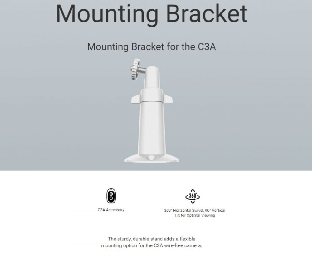 ezviz c3a mounting bracket