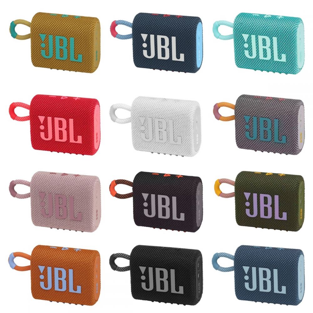 JBL Go 3 (Portable Waterproof Speaker) –