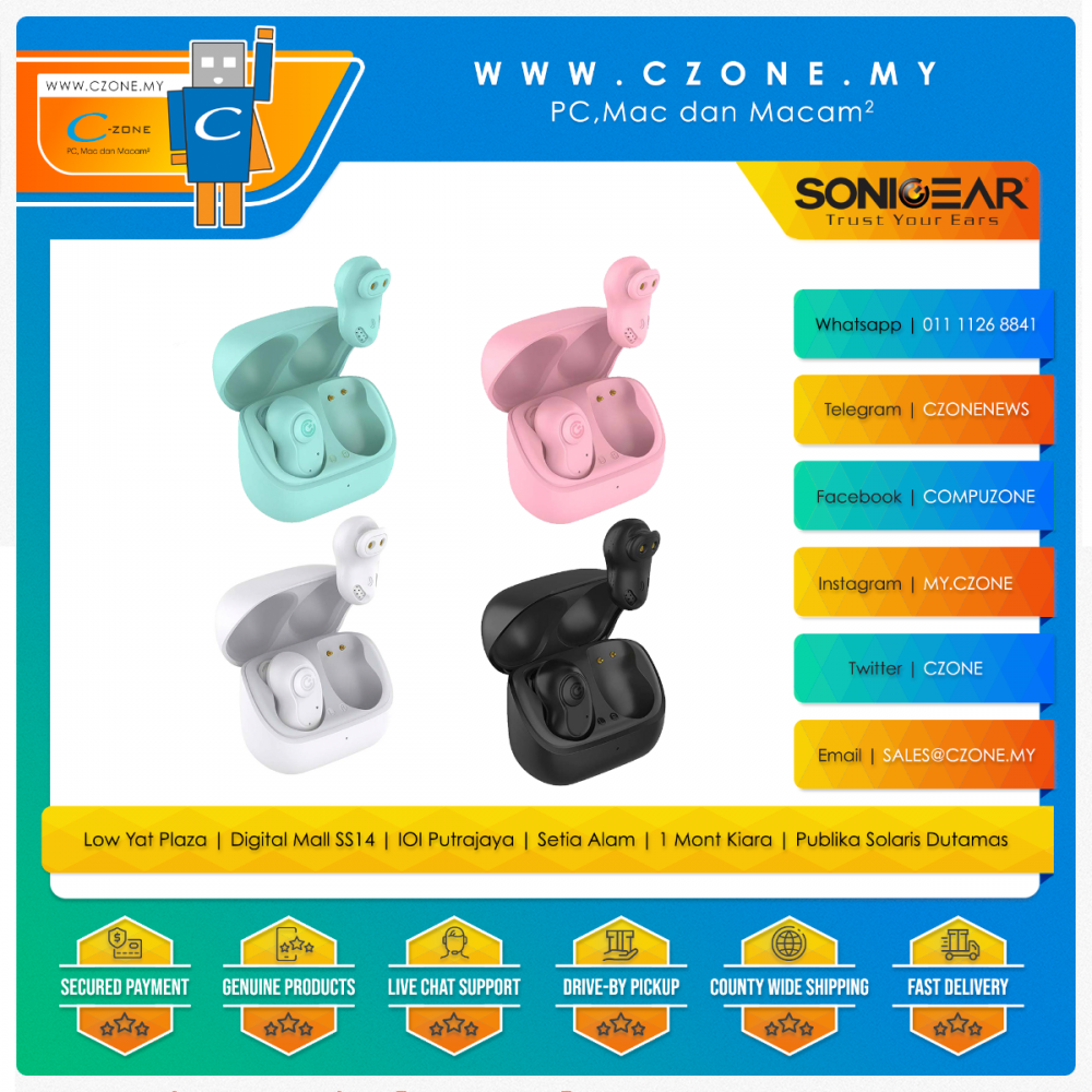 Sonicgear earpump hot sale tws 1 manual