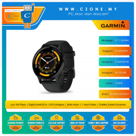 Garmin - Venu - 3 - 45mm - Amoled - HR - Black -