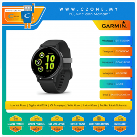 Garmin - Vivoactive - 5 - 45mm - Amoled - HR - Black -