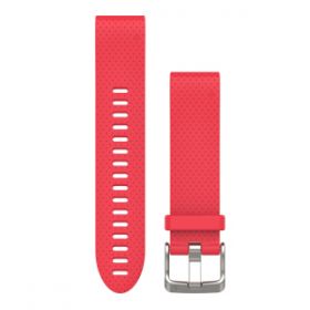 Garmin QuickFit 20 Watch Band (Silicone, Fuschia)