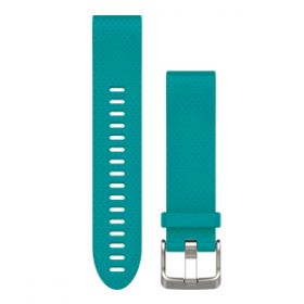 Garmin QuickFit 20 Watch Band (Silicone, Turquoise)