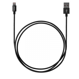 Targus Aluminium Series Lightning to USB-A 2.0 Cable (1.2M, Jet Black)
