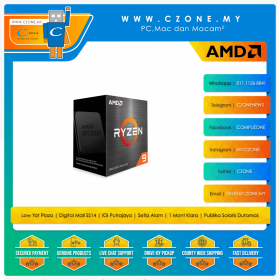 AMD Ryzen 9 5950X Processor (3.4GHz, 4.9GHz Boost, 16Cores, 32Threads, 72MB Cache)