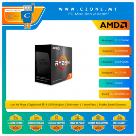 AMD Ryzen 7 5800X Processor (3.8GHz, 4.7GHz Boost, 8Cores, 16Threads, 36MB Cache)