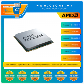 AMD Ryzen 5 7500F AM5 Processor (3.7GHz, 5.0GHz Boost, 6Cores, 12Threads, 32MB Cache, No Graphics)