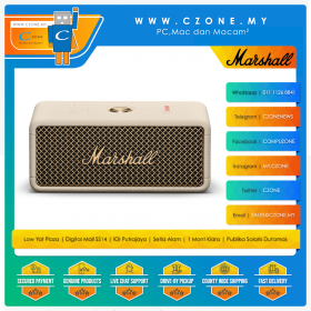 Marshall - Emberton III - Portable Bluetooth Speaker - Cream