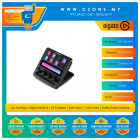 Elgato Stream Deck + Live Content Creation Controller (8-keys, 4-360 encoders, 1-LCD)