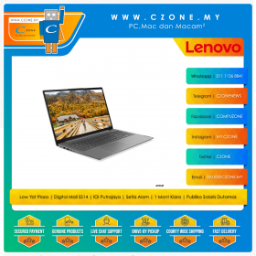 Lenovo IdeaPad 3 82KU01J1MJ Laptop - 15.6", R5-5500U, 8GB, 512GB SSD, Radeon, Win 11, Office H&S (Arctic Grey)