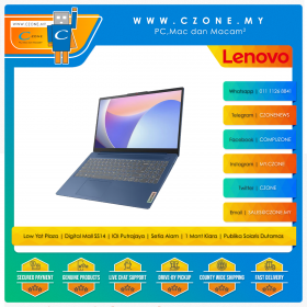 Lenovo - Ideapad Slim 3 - 83ER004QMJ - 15.6" - i5-12450H - 16GB DDR5 - 512GB SSD - Intel UHD - WIN 11 - Abyss Blue -