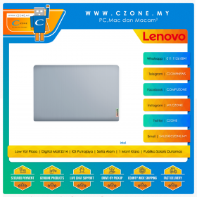 Lenovo IdeaPad 3 82RK004KMJ Laptop - 15.6", i5-1235U, 8GB, 512GB SSD, Iris Xe, Win 11, Office H&S (Misty Blue)