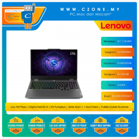 Lenovo - LOQ - 83DV003LMJ - 15.6" - i7-13650HX - 16GB DDR5 - 512GB SSD - RTX 4050 - WIN 11 - Luna Grey -