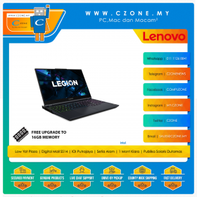 Lenovo Legion 5 82JH00G2MJ Gaming Laptop - 15.6", i5-11400H, 8GB, 512GB SSD, RTX 3060, Win 10 (Phantom Blue)