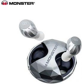Monster Clarity Hd Airlinks Tws True Wireless In-Ear Headphones (Silver)