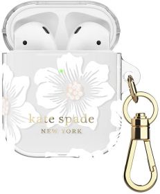 Kate Spade New York Flexible Case (AirPods, Hollyhock)