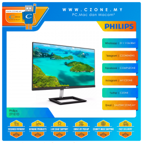 Philips 271E1D Monitor (27", 1920x1080, IPS, 75Hz, 4ms, D-Sub, DVI, HDMI, VESA)