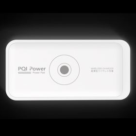 Pqi i-Charger Power Pad 101 Qi Wireless Charger (White)