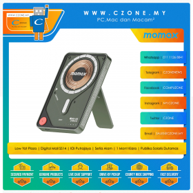 Momax - 1-Power X Pro - MS-06F Zaku II - 5,000mAh - Magnetic Wireless Charging Power Bank