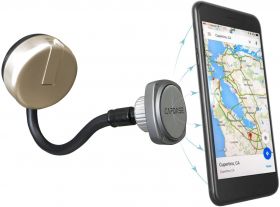 Capdase Squarer Magnetic Car Mount Suction Cup Chic (Gold)