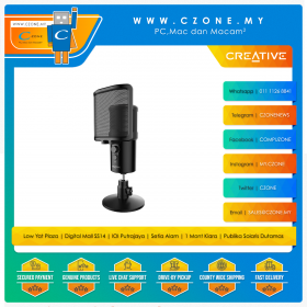Creative Live! Mic M3 USB Microphone (Black)
