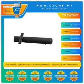 Creative - GS5 Versatile RGB Gaming Soundbar (Black)