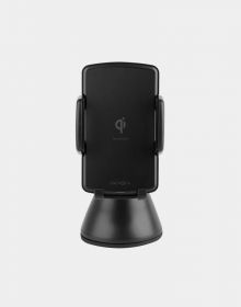Energea WiMount Qi Wireless Charger (10 Watts, Car Mount, Black)