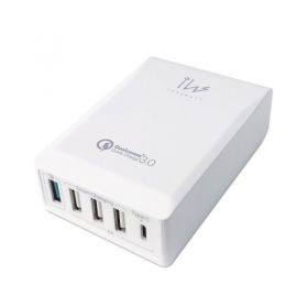 Innowatt Power SOHO Plus Charging Station (3x USB, 1x USB QC 3.0, 1x USB-C, 48 Watts)