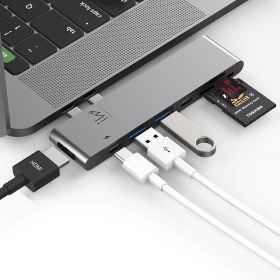 Innowatt The Dock Pro Plus USB-C Combo Hub Thunderbolt 3 (Grey)