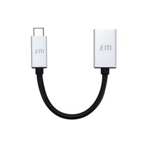 Just Mobile Alucable USB-C to USB-A 3.0 Adapter (15CM)
