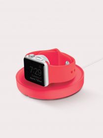 Uniq Dome Charging Dock with Cable Organiser Apple Watch (Satin Pink)