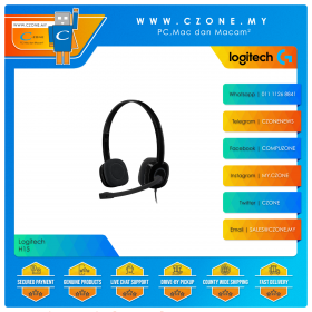 Logitech H151 On-Ear Wired Headset