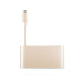 Moshi USB-C Multiport Adapter (Stain Gold)