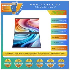 Acer PD163Q Portable Monitor (15.6", 1920x1080, IPS, 60Hz, 8ms, Speaker)