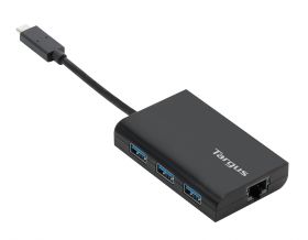 Targus USB-C USB-A x3 & Ethernet Hub
