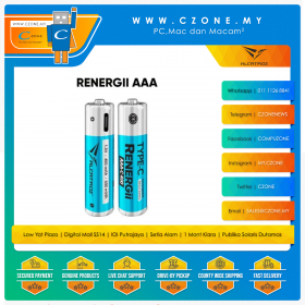 Alcatroz Renergii AAA-C 400 Rechargeable Lithium Battery (2-Pack)