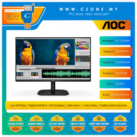 AOC 22B2HM2 Monitor (21.5", 1920x1080, VA, 100Hz, 4ms, D-Sub, HDMI, VESA)