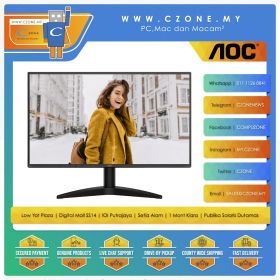 AOC 24B36X Monitor (23.8", 1920x1080, IPS, 144Hz, 0.5ms)