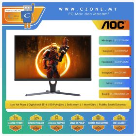 AOC 24G11E Gaming Monitor (23.8", 1920x1080, IPS, 180Hz, 0.5ms)