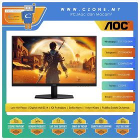 AOC 27G42E Gaming Monitor (27", 1920x1080, IPS, 180Hz, 0.5ms)