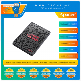 Apacer AS350 128GB 2.5" Sata 6Gb/s SSD (R: 560Mbps)