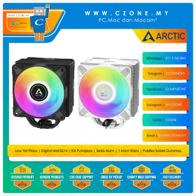 Arctic Freezer 36 A-RGB CPU Air Cooler (AMD, Intel, 2x 120mm ARGB Fan)