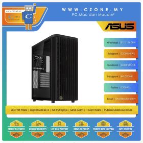 Asus ProArt  PA401 Wood Edition Computer Case (ATX, TG, Black)