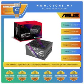 Asus ROG Strix 1200W Platinum Gaming Power Supply (1200 Watts, 80plus Platinum)