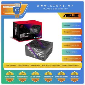 Asus ROG Strix 850W Platinum Gaming Power Supply (850 Watts, 80plus Platinum)