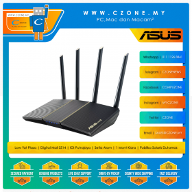 Asus RT-AX57 Wireless Router (WiFi6-AX3000, AiMesh, Gigabit)