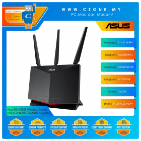 Asus RT-AX86S Wireless Router (WiFi6-AX5700, AiMesh, Gigabit)